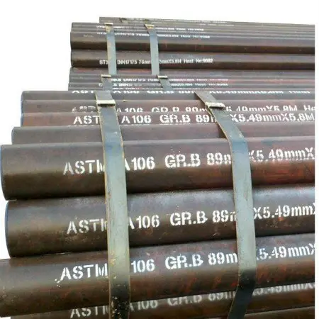 Tubo de aço carbono sem costura ASTM A106 Gr.B