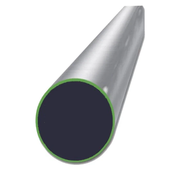 Tubo redondo de aço inoxidável 304 grão 180 - 1 polegada X 0,065